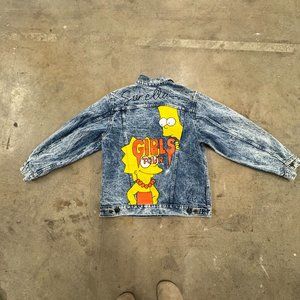 Custom Simpsons Denim Jacket ON-E16